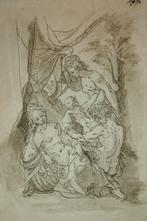 Italiaanse school (XVIII) - Bacco, baccanti e Amore, Antiek en Kunst