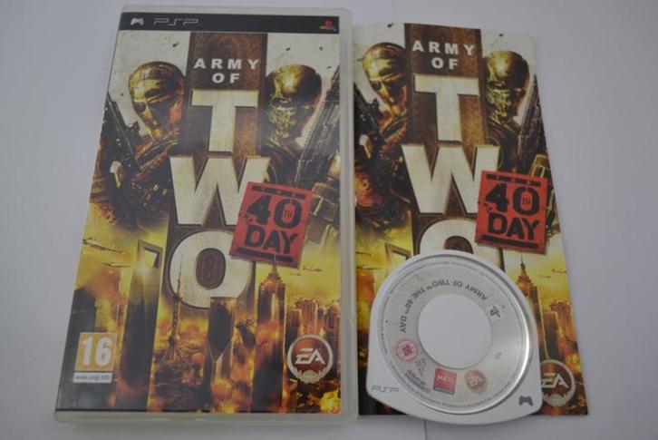 Army of Two - The 40th Day (PSP PAL), Spelcomputers en Games, Games | Sony PlayStation Portable, Zo goed als nieuw, Verzenden