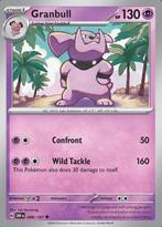 Granbull 088/197 reverse holo Obsidian flames, Ophalen of Verzenden, Nieuw, Losse kaart, Foil