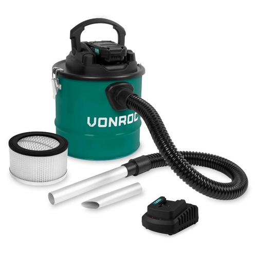 Accu aszuiger 20V – 2.0Ah  – 12L reservoir | Incl. accu en, Witgoed en Apparatuur, Stofzuigers, Nieuw, Verzenden