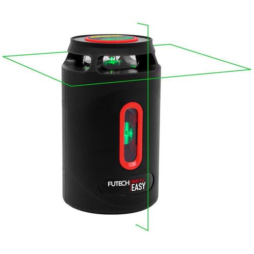 Futech EASY 360° Laser Groen | USB-C Li-Ion + Wandbeugel!, Doe-het-zelf en Verbouw, Meetapparatuur, Nieuw, Ophalen of Verzenden