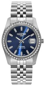 Roamer Positano 853858 41 49 20 dameshorloge 34 mm, Sieraden, Tassen en Uiterlijk, Horloges | Dames, Overige merken, Staal, Staal