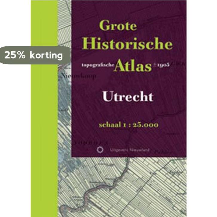 Grote Historische topografische Atlas / Utrecht /, Boeken, Reisgidsen, Gelezen, Verzenden