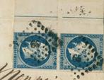 Frankrijk 1855 - Zeer zeldzaam, Empire 20 centimes, Gestempeld