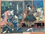 NO RESERVE PRICE!! Performance of the Kabuki play Ehon, Antiek en Kunst