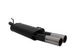 Novus sportuitlaat Opel Astra F Cabrio 2x76mm RL, Auto-onderdelen, Verzenden, Nieuw