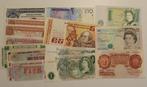Groot-Brittannië, Ierland, Gibraltar. - 14 Banknotes /