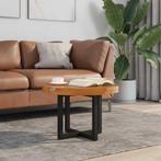 Salontafel Massief Teak | Gebruikt | 61% Korting, Huis en Inrichting, Tafels | Salontafels, Rustiek, Rond, Nieuw, Minder dan 50 cm