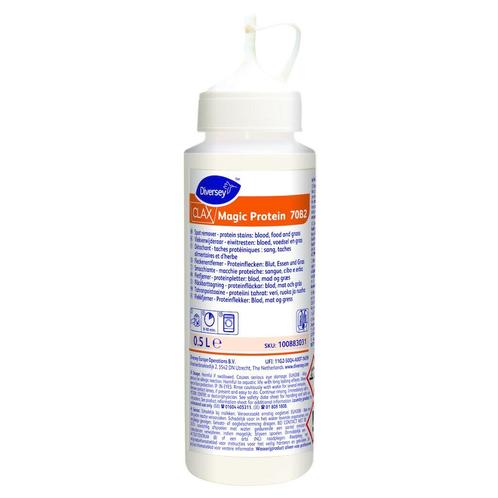 Clax Magic Protein vlekverwijderaar - 4 x 500 ml, Huis en Inrichting, Schoonmaakartikelen, Verzenden