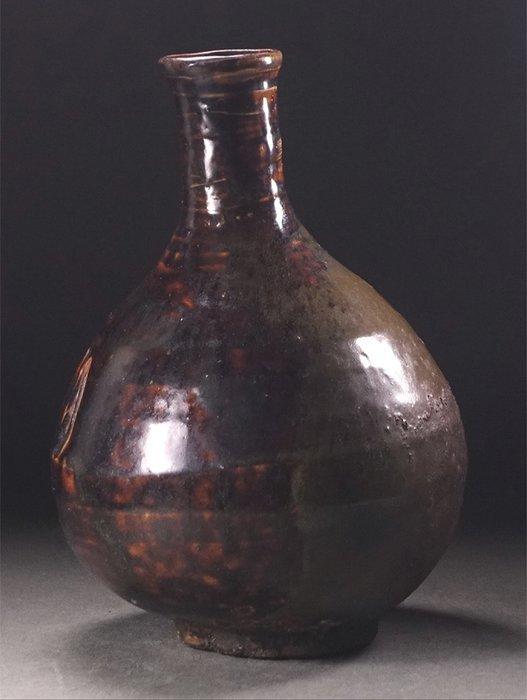 Zeer mooie karatsu-vaas (sakefles) in Koreaanse stijl -, Antiek en Kunst, Antiek | Overige Antiek