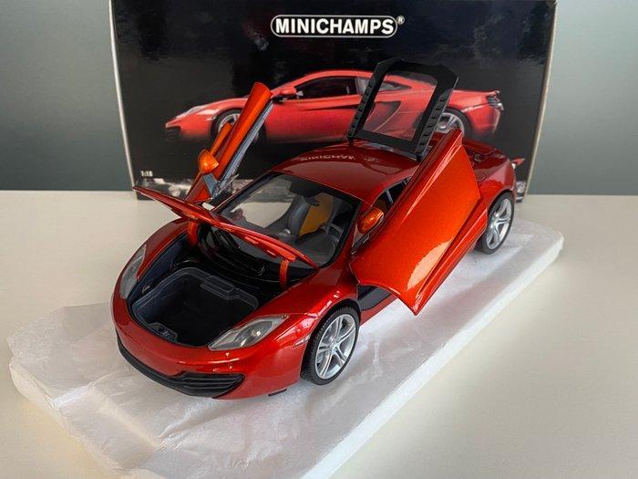 Minichamps 1:18 - Modelauto - McLaren MP4-12C 2011 -, Hobby en Vrije tijd, Modelauto's | 1:5 tot 1:12