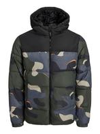 JACK&JONES D Heren Jas - Maat M JJCHILI PUFFER HOO (Jassen), Kleding | Heren, Verzenden, Nieuw