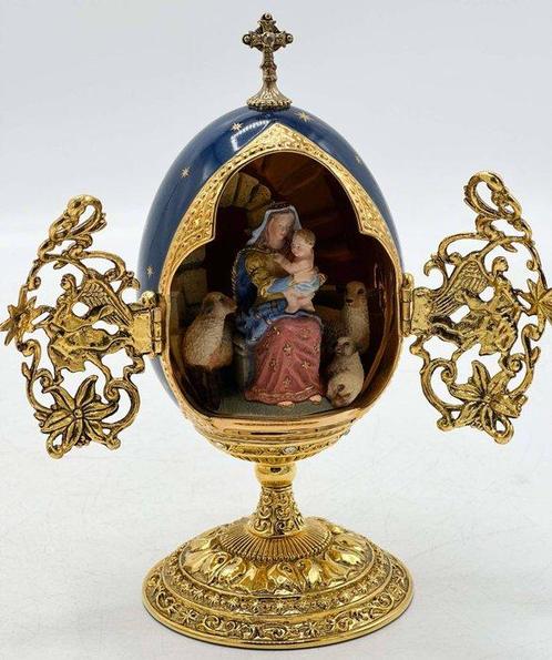 Fabergé ei - House of Faberge - Porselein, Verguld - Het, Antiek en Kunst, Curiosa en Brocante