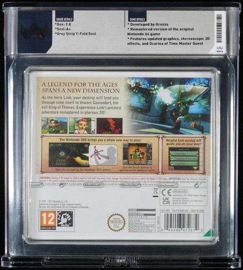 Nintendo - 3DS - The Legend of Zelda: Ocarina of Time 3D -, Spelcomputers en Games, Spelcomputers | Overige Accessoires