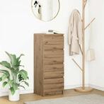 vidaXL Dressoir 37,5x35x99 cm spaanplaat ambachtelijk, Minder dan 50 cm, Verzenden, Nieuw, 25 tot 50 cm