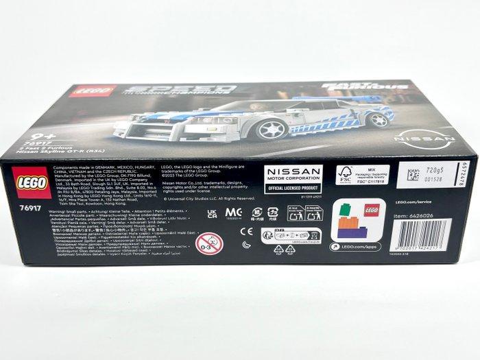 Lego Set - 76917 - Speed Champions - Nissan GTR 2 fast 2, Kinderen en Baby's, Speelgoed | Duplo en Lego