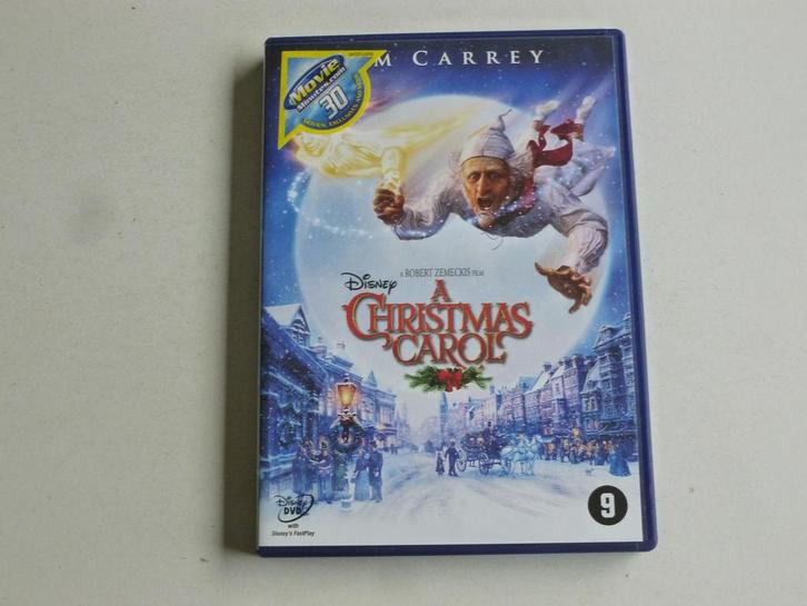 Disney - A Christmas Carol / Jim Carrey (DVD), Cd's en Dvd's, Dvd's | Klassiekers, Zo goed als nieuw, Verzenden