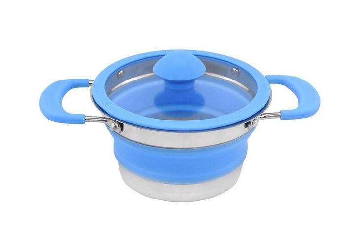 ViaMondo Kookpan Opvouwbaar 1.0L, Caravans en Kamperen, Kampeeraccessoires, Nieuw