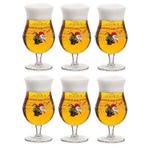 La Chouffe bierglazen - 25cl - 6 stuks, Nieuw