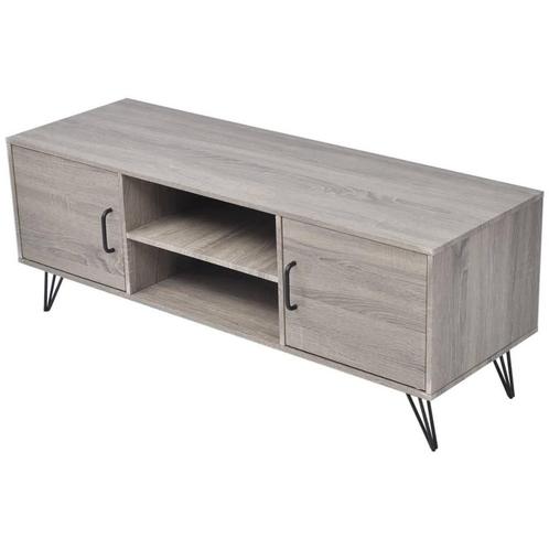 Tv-kast Grijs 120x40 - Retourdeal - Kwaliteit voor Minder!, Huis en Inrichting, Kasten | Televisiemeubels, 25 tot 50 cm, Nieuw