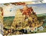 Pieter Bruegel - De Toren van Babel Puzzel (1000 stukjes) |, Hobby en Vrije tijd, Denksport en Puzzels, Verzenden, Nieuw