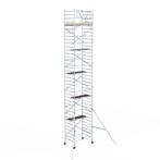 Rolsteiger Basic 135x190 12,2m werkhoogte tegen de gevel, Verzenden, Nieuw, Rolsteiger of Kamersteiger, 5 meter of hoger