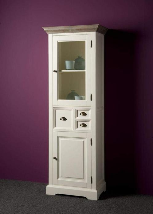 Vitrine Cabinet Fleur 66 - vitrinekasten, Huis en Inrichting, Kasten | Buffetkasten, Nieuw, Overige materialen