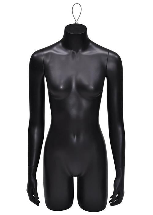 Gruppo corso torso 3/4 model dame met armen in mat zwart, Zakelijke goederen, Kantoor en Winkelinrichting | Winkel en Inventaris