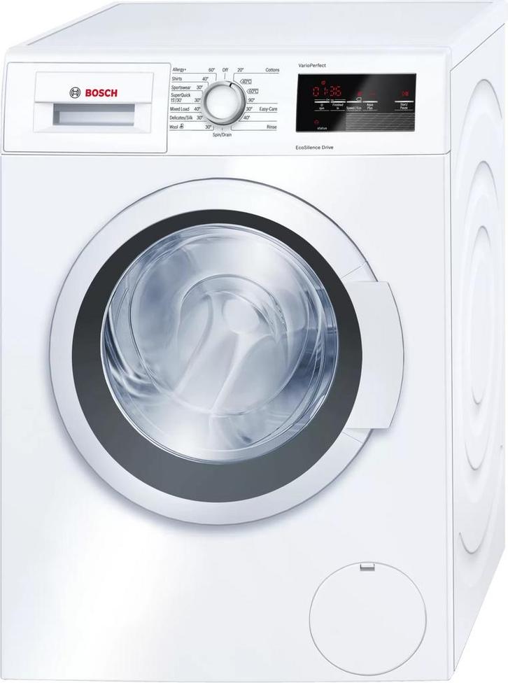 Bosch Varioperfect Wat28370 Wasmachine 9kg 1400t, Witgoed en Apparatuur, Wasmachines, Zo goed als nieuw, Voorlader, 85 tot 90 cm
