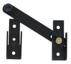 Luikoverslag 130 x 70 mm zwart, Ophalen of Verzenden, Nieuw