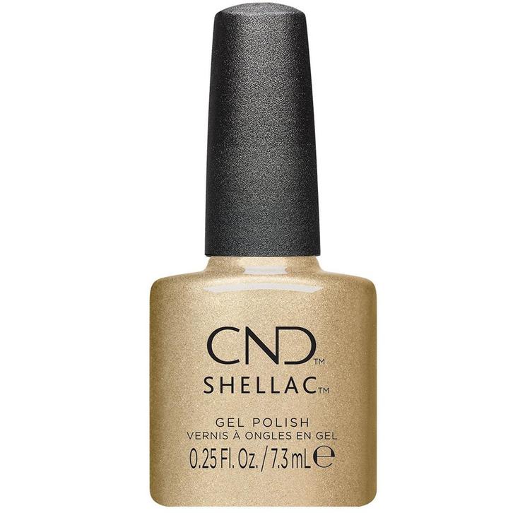 CND  Shellac  #496 Gold Hardware 7,3 ml, Sieraden, Tassen en Uiterlijk, Uiterlijk | Haarverzorging, Nieuw, Verzenden