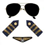 Piloten set deluxe, Verzenden, Nieuw, Feestartikel