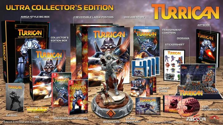 Turrican Ultra Collectors Edition (Nintendo Switch), Spelcomputers en Games, Games | Nintendo Switch, Gebruikt, Vanaf 7 jaar, Verzenden