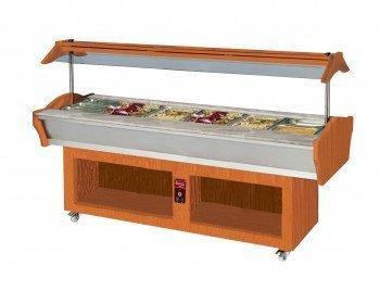 Saladebar Warm Buffet 4 x 1/1GN Saro, Zakelijke goederen, Horeca | Keukenapparatuur, Verzenden