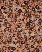 Viscose/Polyester Panter Oranje, Nieuw, Oranje