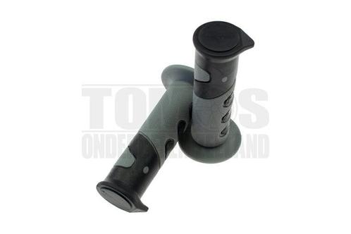 Handvatset MKX Cross 922X zwart / grijs 22mm / 24mm, Fietsen en Brommers, Brommeronderdelen | Algemeen, Nieuw, Ophalen of Verzenden