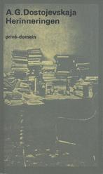 Herinneringen / Prive-domein / 33 9789029513043, Boeken, Literatuur, Verzenden, Zo goed als nieuw, Anna Grigorjevna Dostojevskaja