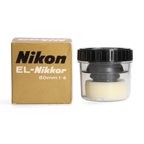 Nikon EL-Nikkor 50mm F4.0, Audio, Tv en Foto, Fotografie | Lenzen en Objectieven, Zo goed als nieuw, Ophalen of Verzenden
