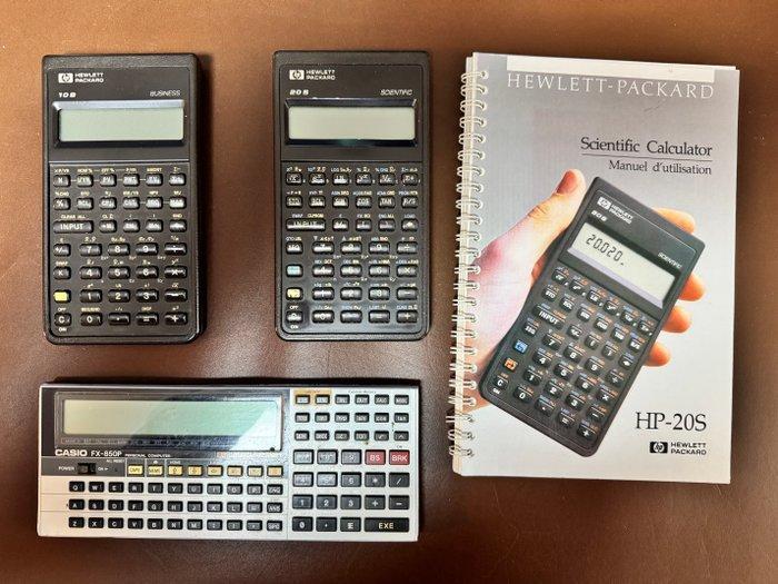 Casio, Hewlett Packard - Rekenmachine (3) - 1990-2000 - 3, Spelcomputers en Games, Spelcomputers | Overige Accessoires