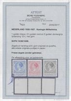 Nederland 1926/1927 - Hoge waardes Veth Wilhelmina, met, Postzegels en Munten, Postzegels | Nederland, Gestempeld