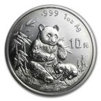 Chinese Panda 1 oz 1996 (120.000 oplage), Verzenden, Oost-Azië, Losse munt, Zilver