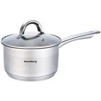 Klausberg KB-7134 steelpan / sauspan met deksel 18 cm 2.1L, Huis en Inrichting, Ophalen of Verzenden, Nieuw