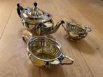 Theeservies - .925 zilver - 120 jaar oud, als nieuw, Antiek en Kunst