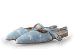 Notre-V slingbacks in maat 38 Blauw | 15% korting, Kleding | Dames, Schoenen, Notre-V, Zo goed als nieuw, Verzenden, Blauw