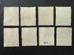 Suriname 1886/1911 - Portzegels - NVPH P1/P8, Gestempeld
