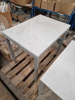 Partij van 5 tafels 800x600x750mm, gebruikt as-is - Partij 5, Ophalen of Verzenden, Gebruikt