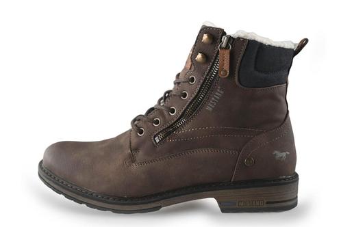 Mustang Veterboots in maat 44 Bruin | 10% extra korting, Kleding | Heren, Schoenen, Bruin, Zo goed als nieuw, Boots, Verzenden
