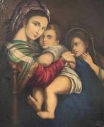 Raffaello Sanzio (1483-1520), nach - Madonna della seggiola