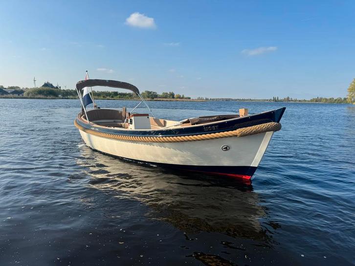 Van Wijk Sloep 621 Classic - Moët, Watersport en Boten, Sloepen, Binnenboordmotor, 50 tot 70 pk, 6 meter of meer, Diesel, Zo goed als nieuw
