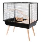 Zolux Knaagdierkooi Neo Muki Zwart, Dieren en Toebehoren, Knaagdieren en Konijnen | Hokken en Kooien, Verzenden, Nieuw